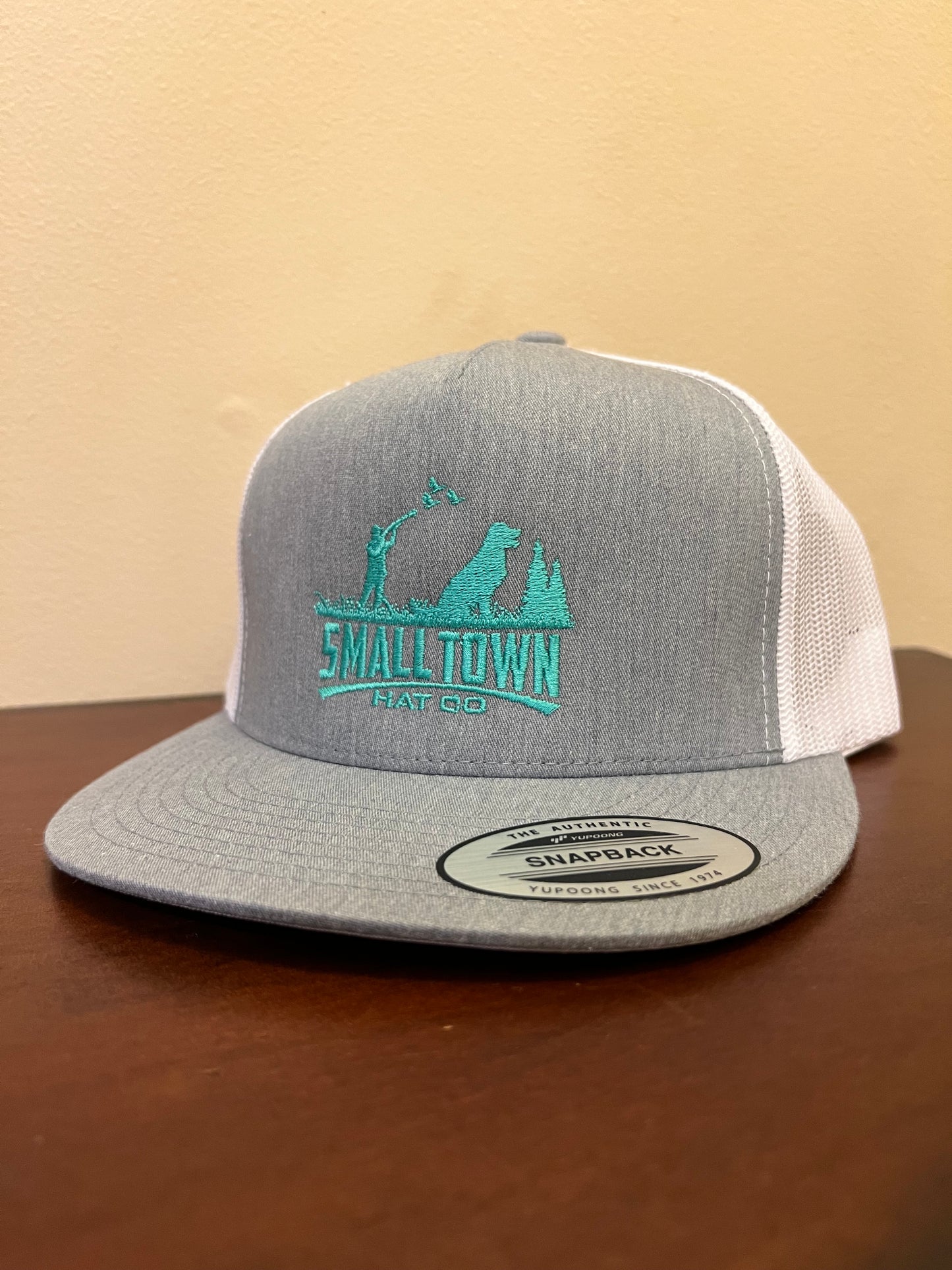 Teal/gray SnapBack