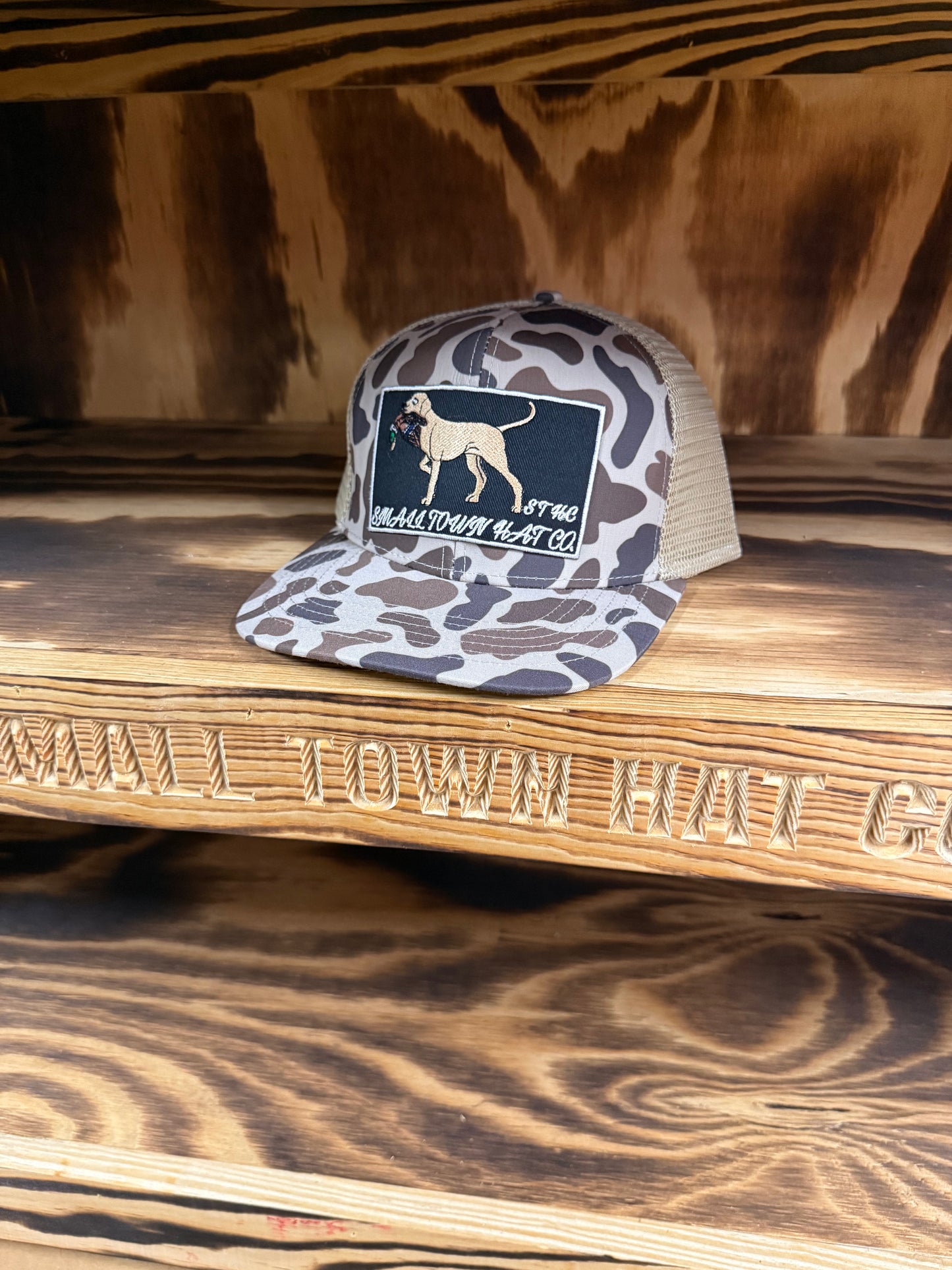 Old school camo 112/dog patch