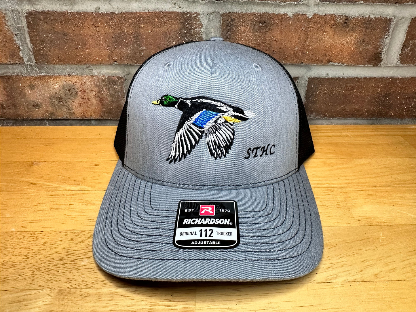 Gray/black mallard
