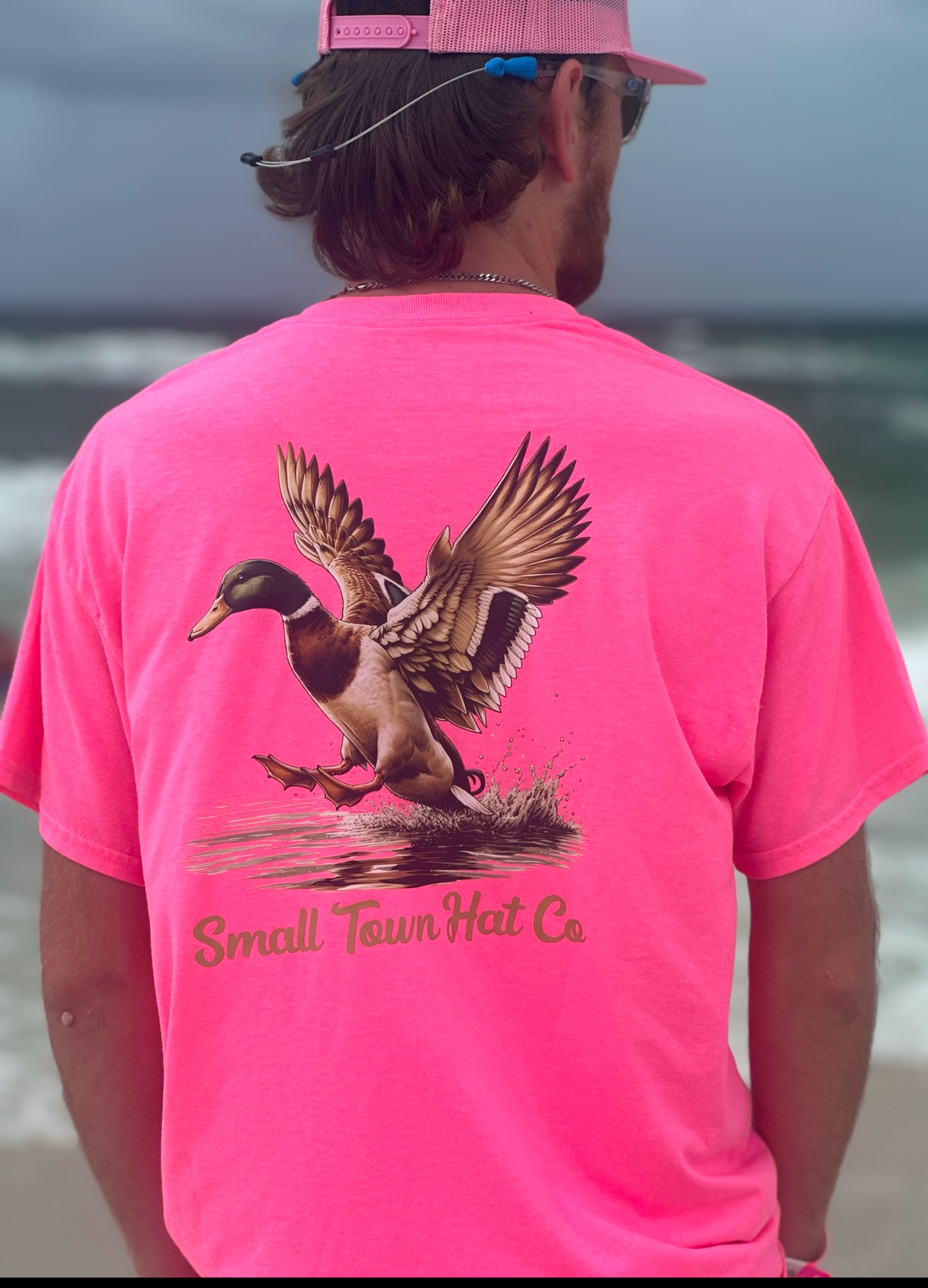 Pink duck t-shirt
