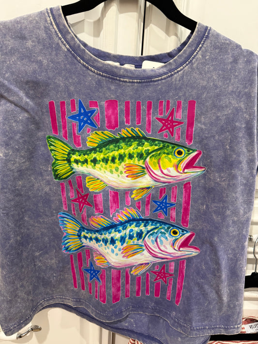 Fish Cropped Tee
