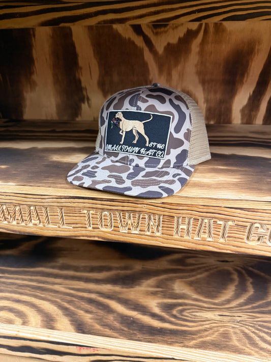 Old school camo 112/dog patch